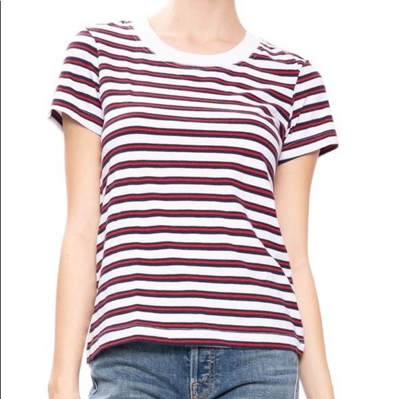 Stateside Striped Crewneck Tee - Picture 1 of 6